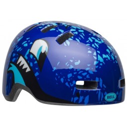 Kask dziecięcy BELL LIL RIPPER eyes gloss blue roz. XS (45–52 cm)