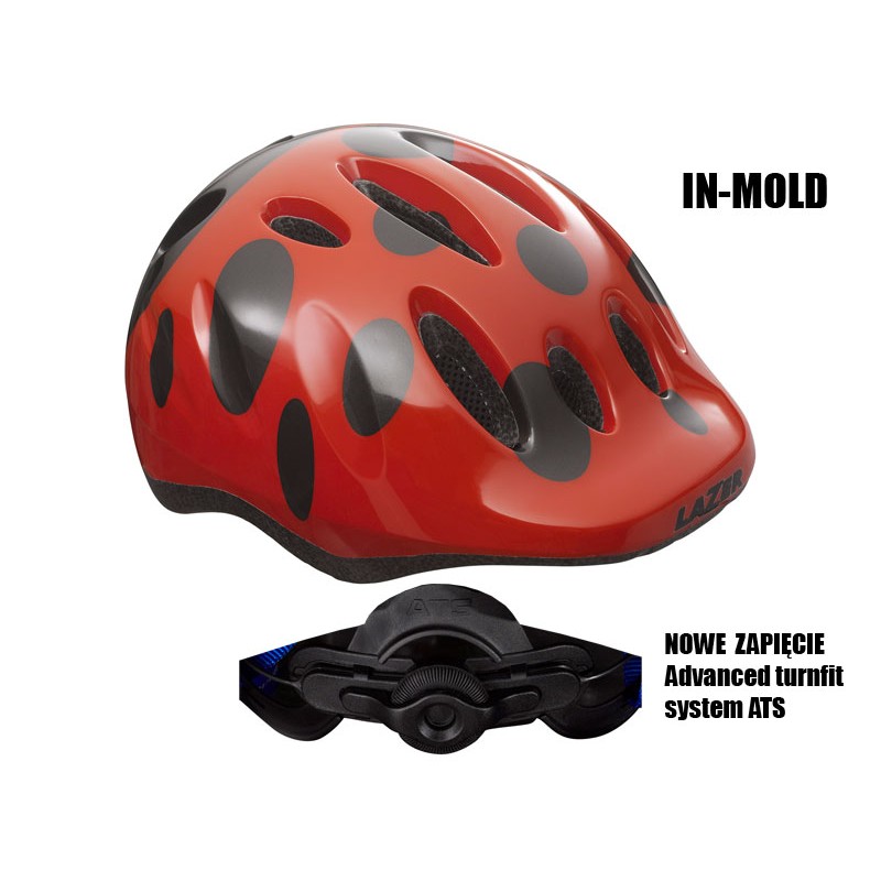 Kask dziecięcy LAZER MAX PLUS M biedronka 49-56 cm