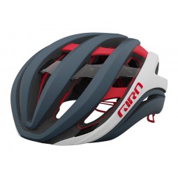 Kask szosowy GIRO AETHER SPHERICAL MIPS matte portaro gray white red