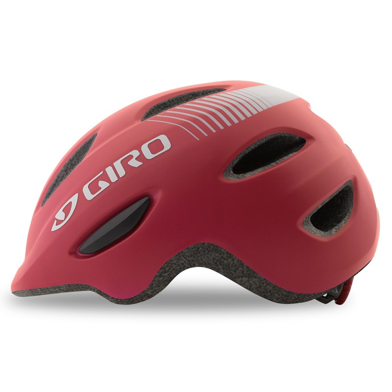 Kask dziecięcy juniorski GIRO SCAMP matte dark red roz. XS (45-49 cm) (DWZ)
