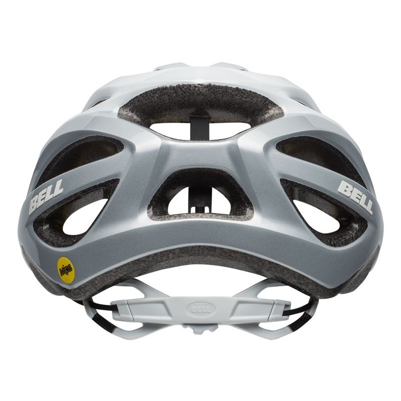 Kask mtb BELL TRAVERSE MIPS gloss white silver roz. Uniwersalny (54–61 cm)