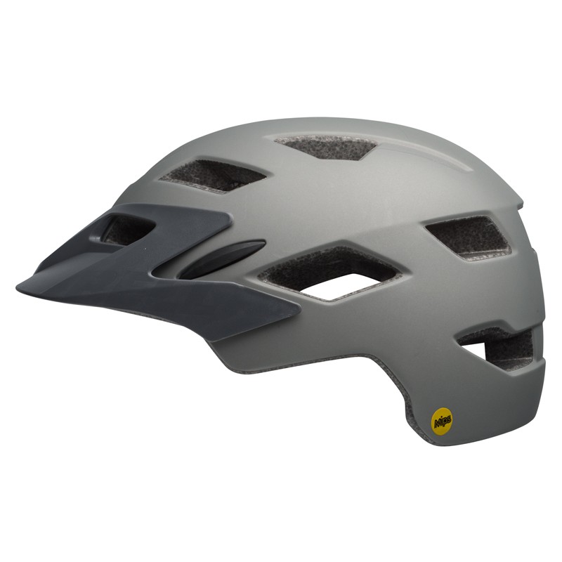 Kask juniorski BELL SIDETRACK MIPS matte titanium shark roz. Uniwersalny (50–57 cm) (DWZ)