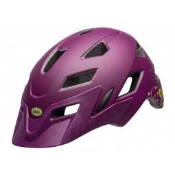 Kask juniorski BELL SIDETRACK MIPS matte plum pear fragments roz. Uniwersalny (50–57 cm) (DWZ)