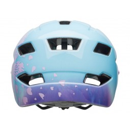 Kask juniorski BELL SIDETRACK gloss lilac flutter roz. Uniwersalny (50–57 cm) (DWZ)