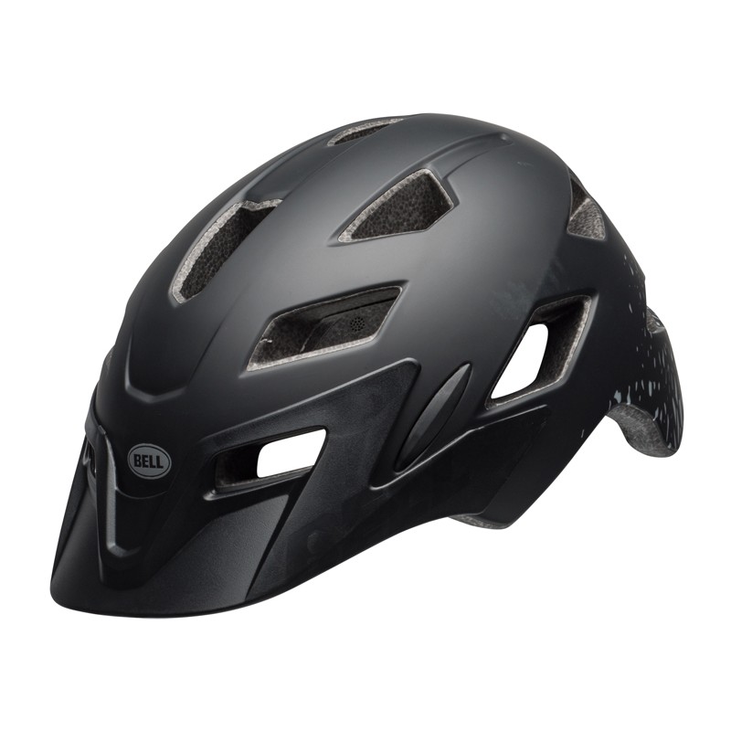 Kask juniorski BELL SIDETRACK matte black silver fragments roz. Uniwersalny (50–57 cm) (DWZ)