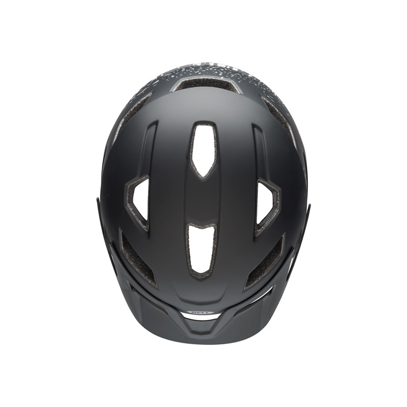 Kask juniorski BELL SIDETRACK matte black silver fragments roz. Uniwersalny (50–57 cm) (DWZ)
