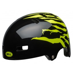Kask juniorski BELL SPAN gloss black retina sear stoked roz. XS (49–53 cm) (DWZ)
