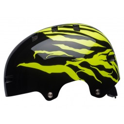 Kask juniorski BELL SPAN gloss black retina sear stoked roz. XS (49–53 cm) (DWZ)