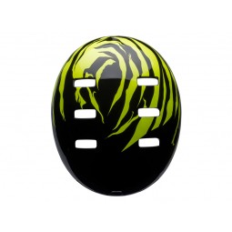 Kask juniorski BELL SPAN gloss black retina sear stoked roz. XS (49–53 cm) (DWZ)