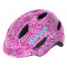Kask dziecięcy juniorski GIRO SCAMP pink flower land