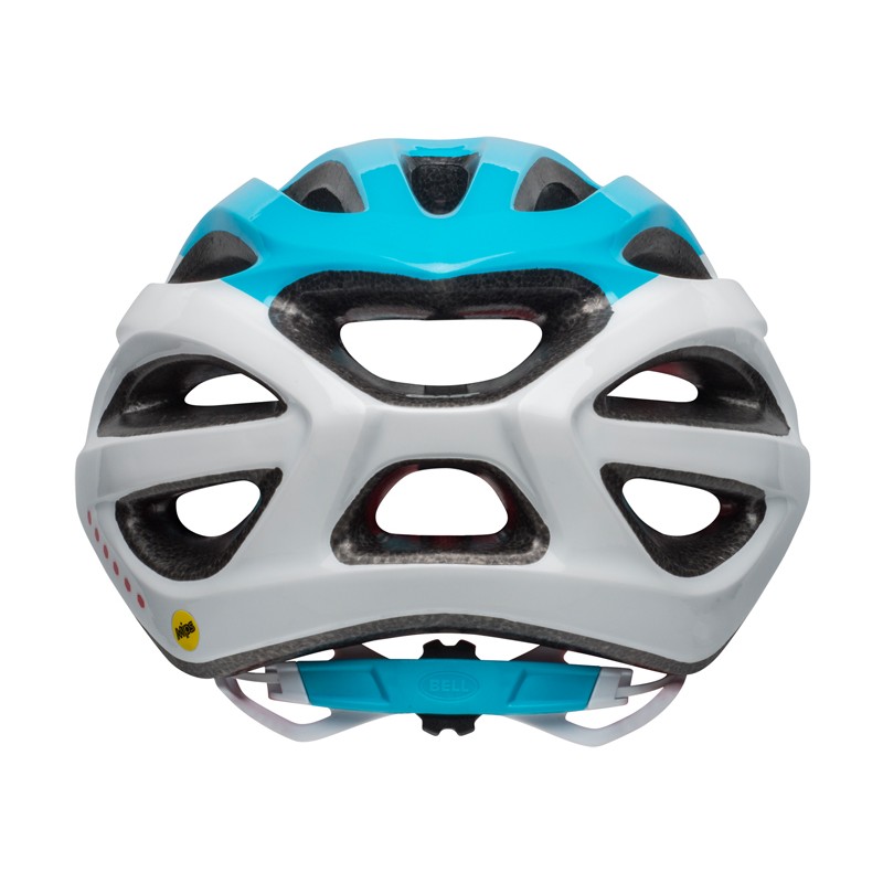 Kask szosowy BELL TEMPO virago gloss blue raspberry white roz. Uniwersalny (50–57 cm) (DWZ)