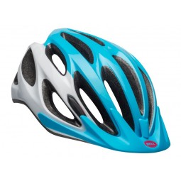 Kask mtb BELL COAST virago gloss blue raspberry white roz. Uniwersalny (50–57 cm) (DWZ)