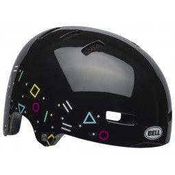 Kask juniorski BELL SPAN radical gloss black roz. S (51–55 cm) (DWZ)