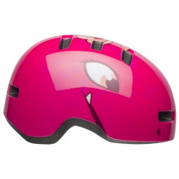 Kask dziecięcy BELL LIL RIPPER eyes gloss berry roz. S (48–55 cm) (DWZ)