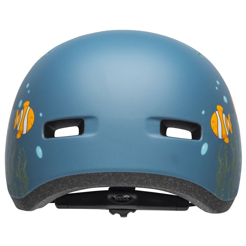 Kask dziecięcy BELL LIL RIPPER clown fish matte gray blue roz. S (48–55 cm) (NEW)