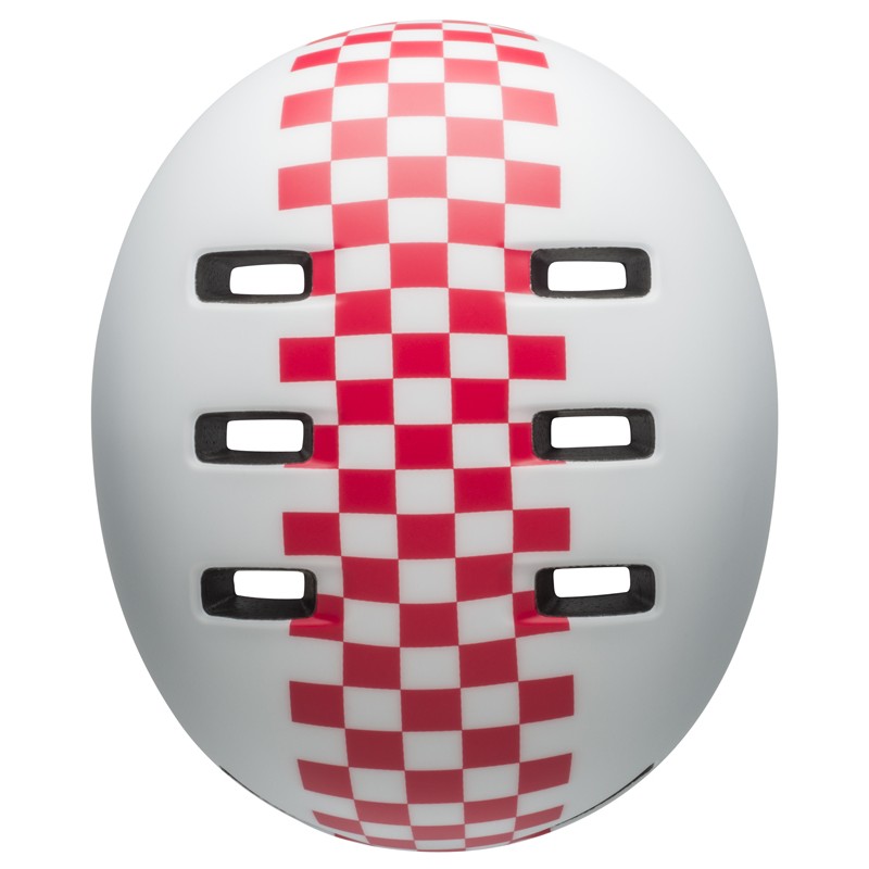 Kask dziecięcy BELL LIL RIPPER checkers matte white pink roz. XS (45–52 cm) (NEW)