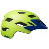 Kask juniorski BELL SIDETRACK matte bright green blue (NEW)