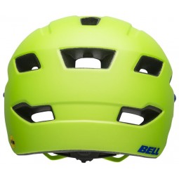 Kask juniorski BELL SIDETRACK matte bright green blue (NEW)
