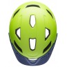 Kask juniorski BELL SIDETRACK matte bright green blue (NEW)