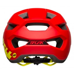 Kask juniorski BELL SPARK JUNIOR MIPS matte gloss red hi-viz roz. Uniwersalny (50-57 cm) (NEW)