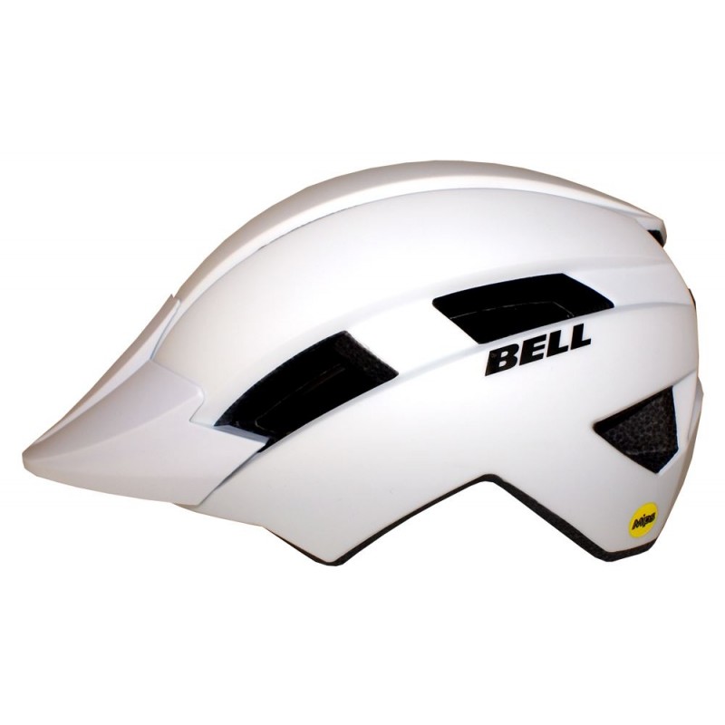 Kask juniorski BELL SIDETRACK II INTEGRATED MIPS white roz. Uniwersalny (50–57 cm) (DWZ)