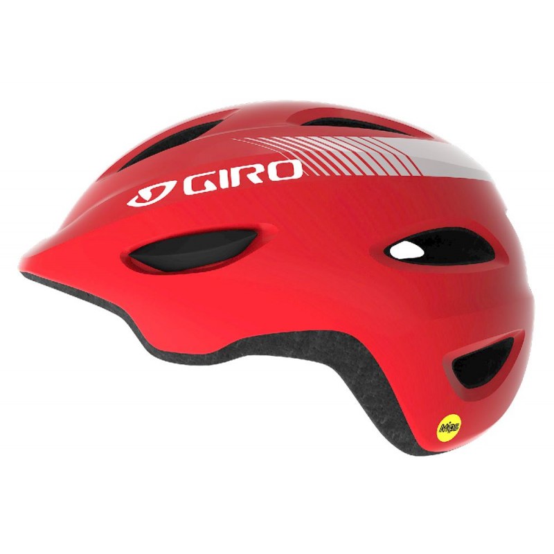 Kask dziecięcy juniorski GIRO SCAMP MIPS bright red roz. XS (45-49 cm) (NEW)