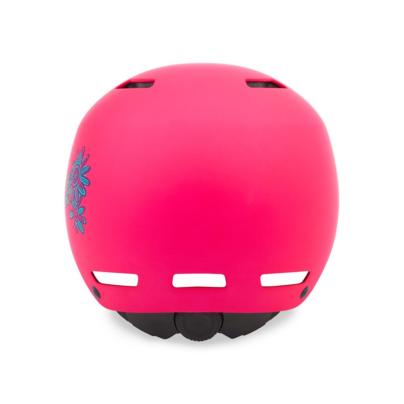 Kask dziecięcy juniorski GIRO DIME FS matte bright pink blossom