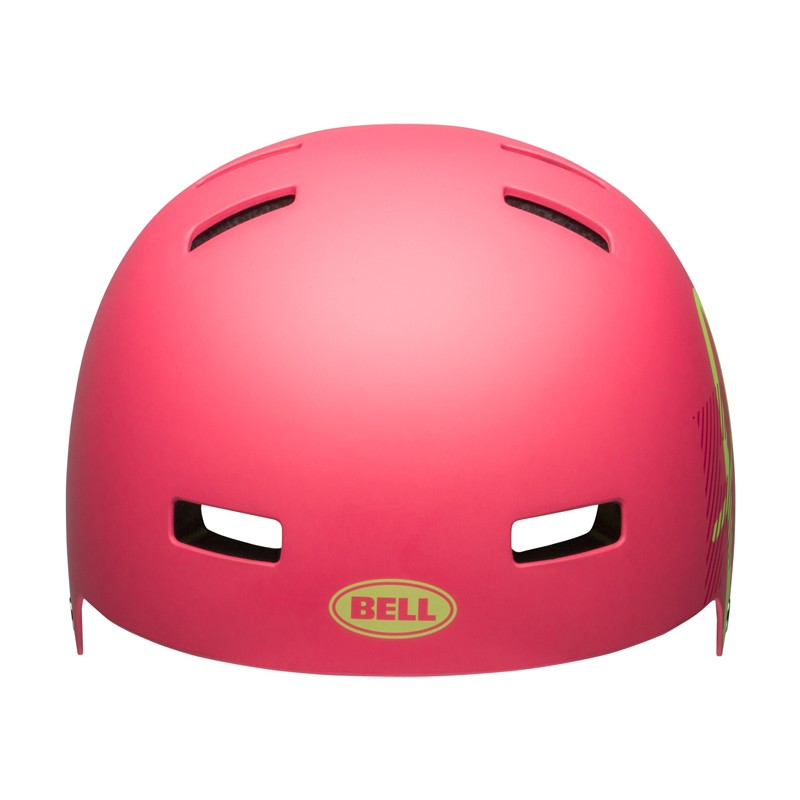 Kask juniorski BELL SPAN matte flamingo pear wild