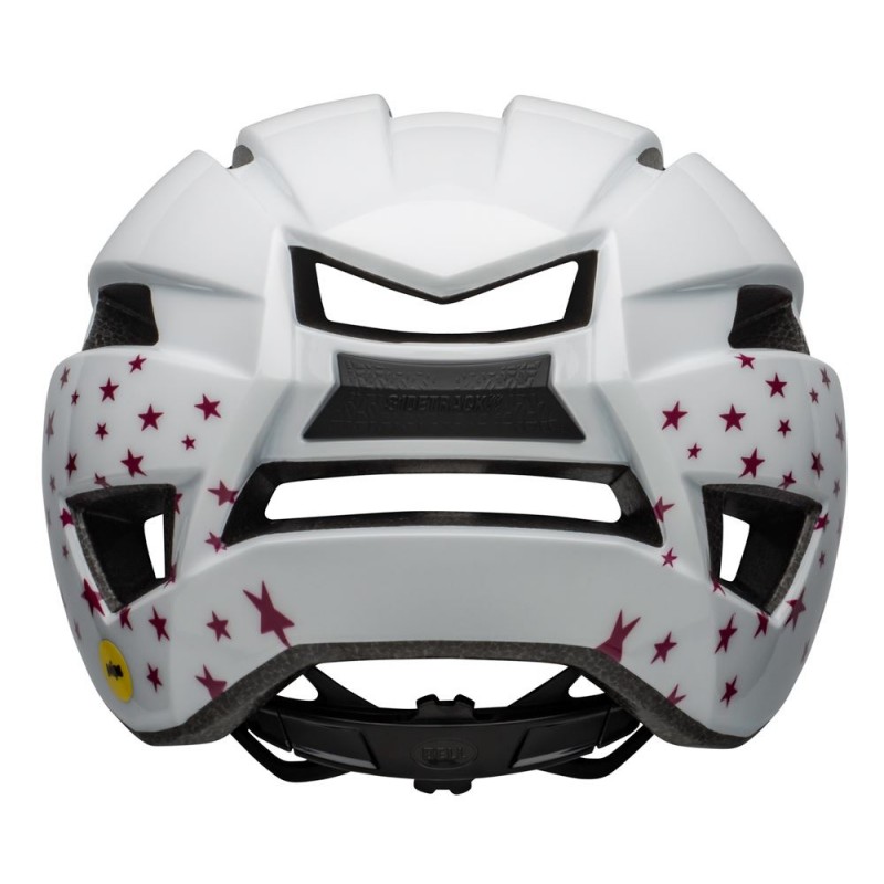 Kask juniorski BELL SIDETRACK II INTEGRATED MIPS white stars roz. Uniwersalny (50–57 cm) (NEW)