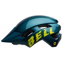 Kask dziecięcy BELL SIDETRACK II buzz gloss blue hi-viz roz. Uniwersalny (47–54 cm) (NEW)