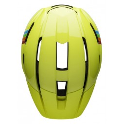Kask dziecięcy BELL SIDETRACK II double rainbow gloss yellow roz. Uniwersalny (45–52 cm) (NEW)