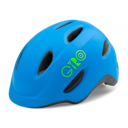 Kask dziecięcy juniorski GIRO SCAMP matte blue lime
