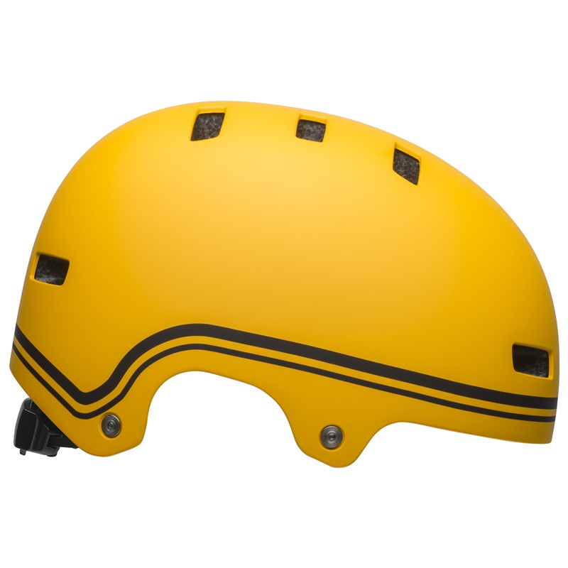 Kask bmx BELL LOCAL classic matte yellow black