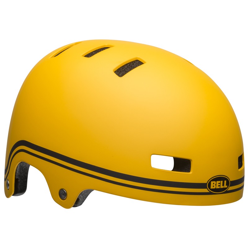 Kask bmx BELL LOCAL classic matte yellow black