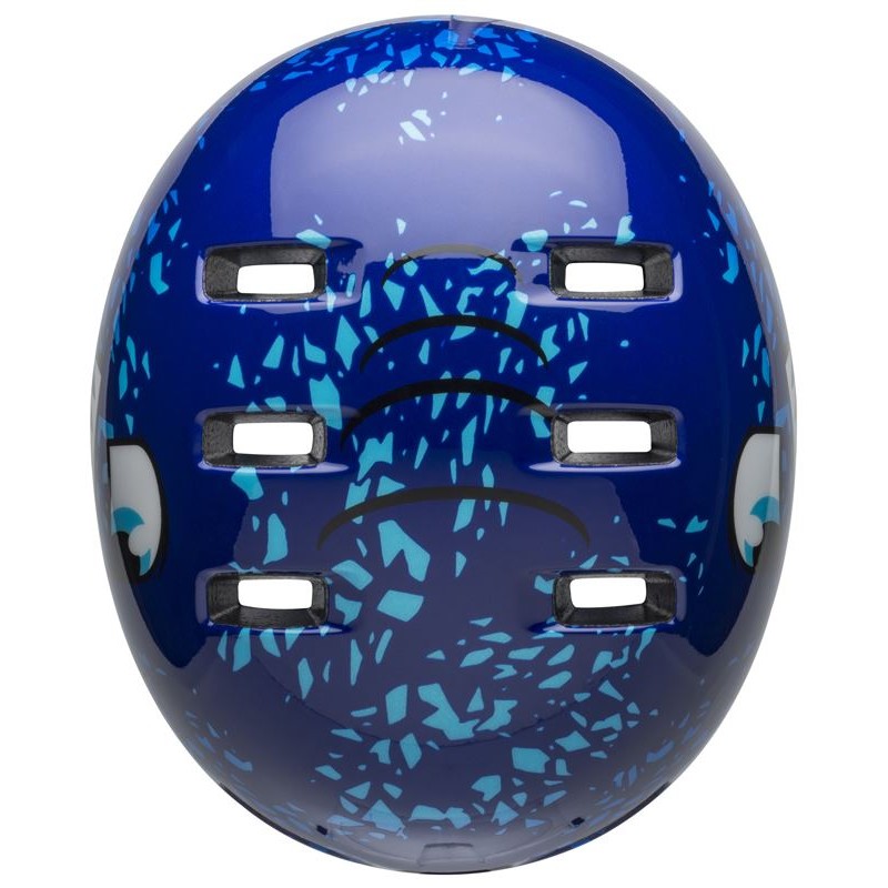 Kask dziecięcy BELL LIL RIPPER eyes gloss blue