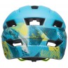 Kask juniorski BELL SIDETRACK gnarly matte bright blue bright green (NEW)