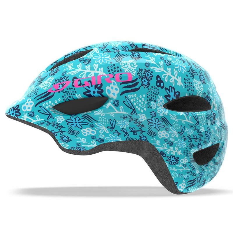 Kask dziecięcy juniorski GIRO SCAMP blue floral