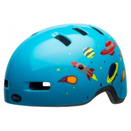 Kask dziecięcy BELL LIL RIPPER lt blue space (NEW)