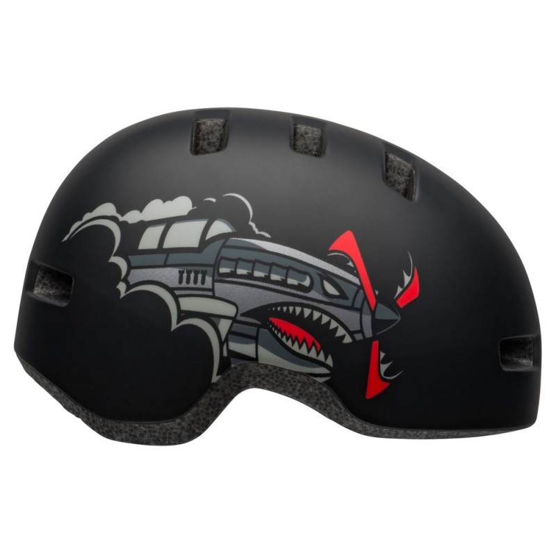 Kask dziecięcy BELL LIL RIPPER matte black bomber