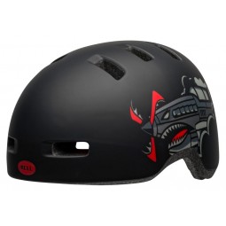 Kask dziecięcy BELL LIL RIPPER matte black bomber