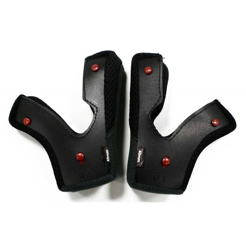 Wkładki wewnętrzne BELL TRANSFER-9 cheek pads black