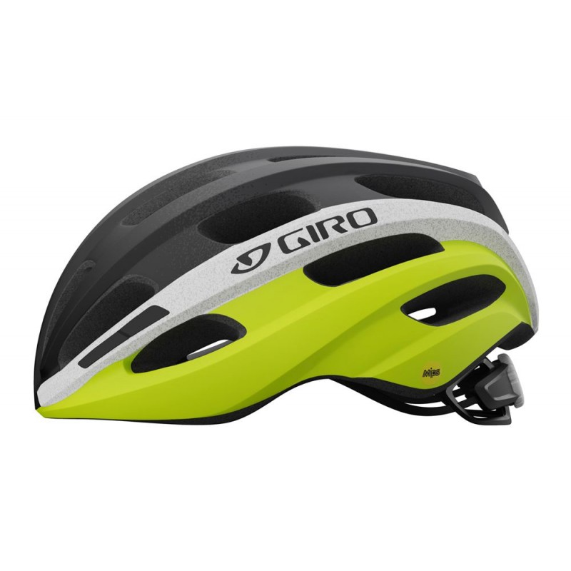 Kask szosowy GIRO ISODE INTEGRATED MIPS matte black fade highlight yellow roz. Uniwersalny (54-61 cm) (NEW)