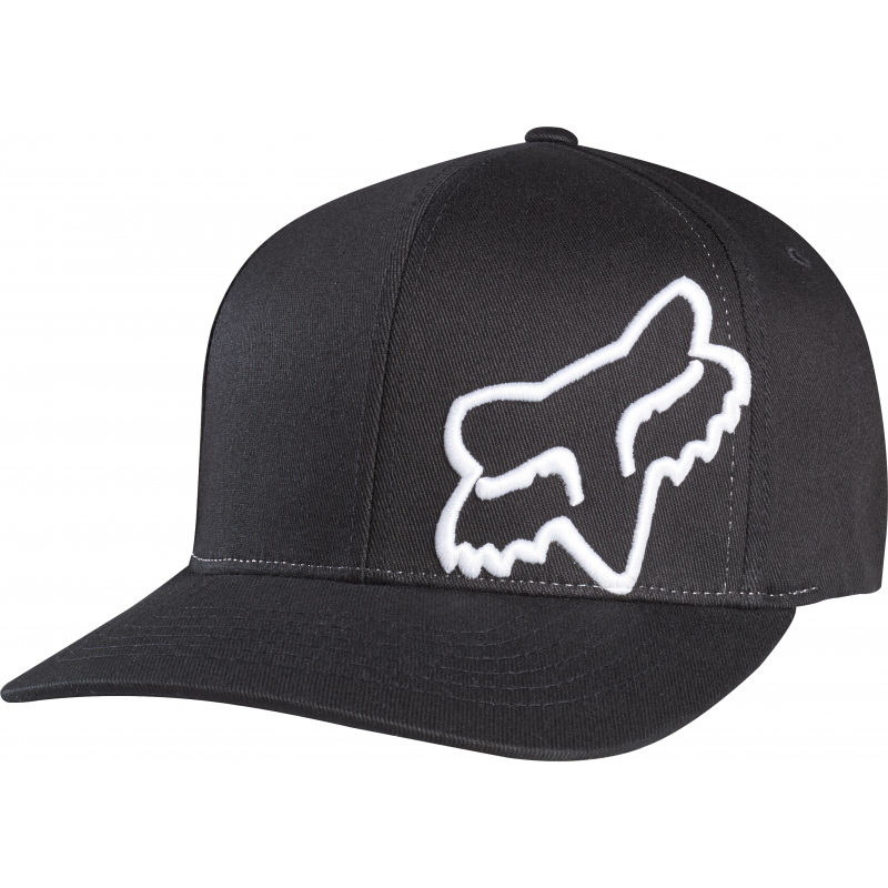 CZAPKA Z DASZKIEM FOX FLEX 45 BLACK/WHITE