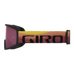 Gogle GIRO BLOK MTB orange heatwave (Szyba Czerwona Lustrzana VIVID-Carl Zeiss TRAIL + Szyba Przeźroczysta 99% S0)