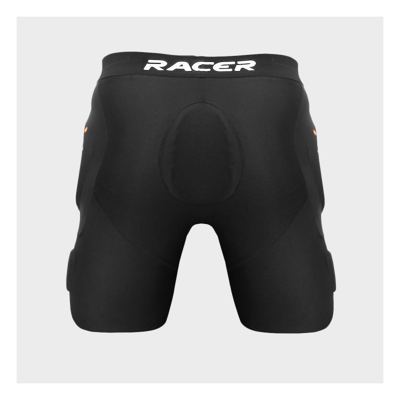 SPODENKI Z OCHRANIACZAMI RACER PROFILE SUB-SHORT BLACK