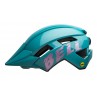 Kask juniorski BELL SIDETRACK II light blue pink roz. Uniwersalny (50–57 cm) (NEW)