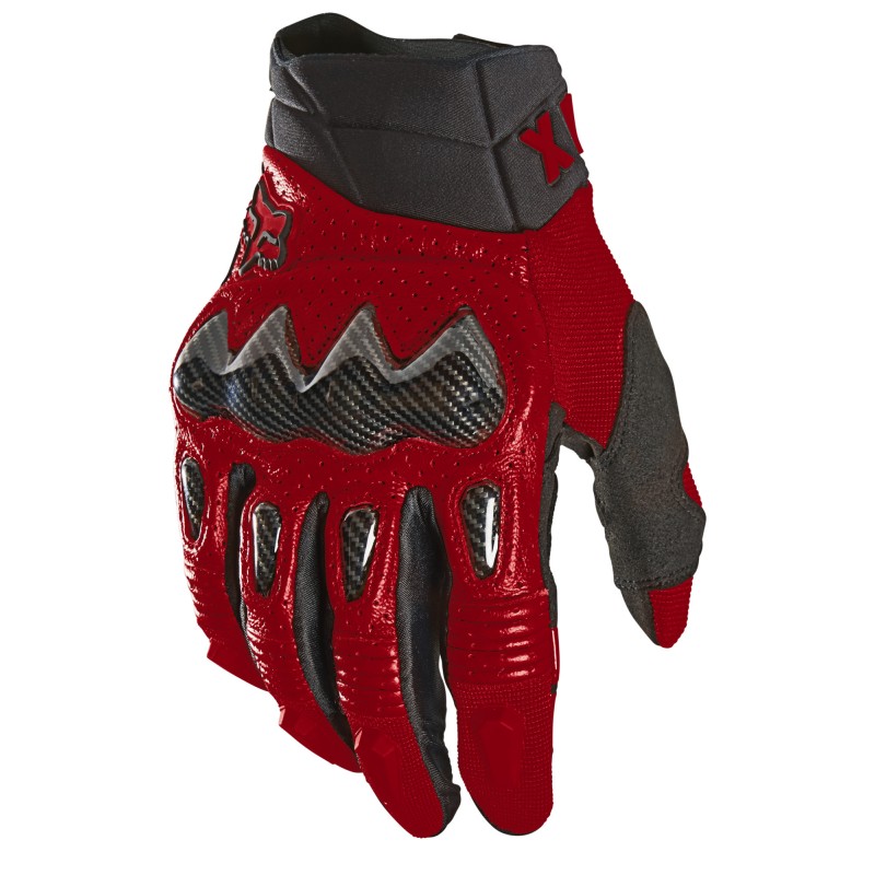 RĘKAWICE FOX BOMBER FLAME RED