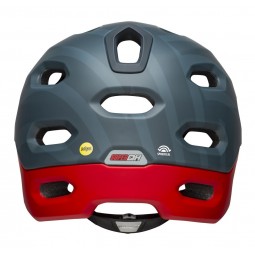 Kask full face BELL SUPER DH MIPS SPHERICAL matte blue crimson