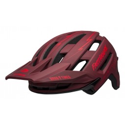 Kask mtb BELL SUPER AIR MIPS SPHERICAL matte red black fasthouse