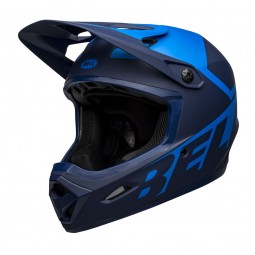 Kask full face BELL TRANSFER slice matte blue dark blue